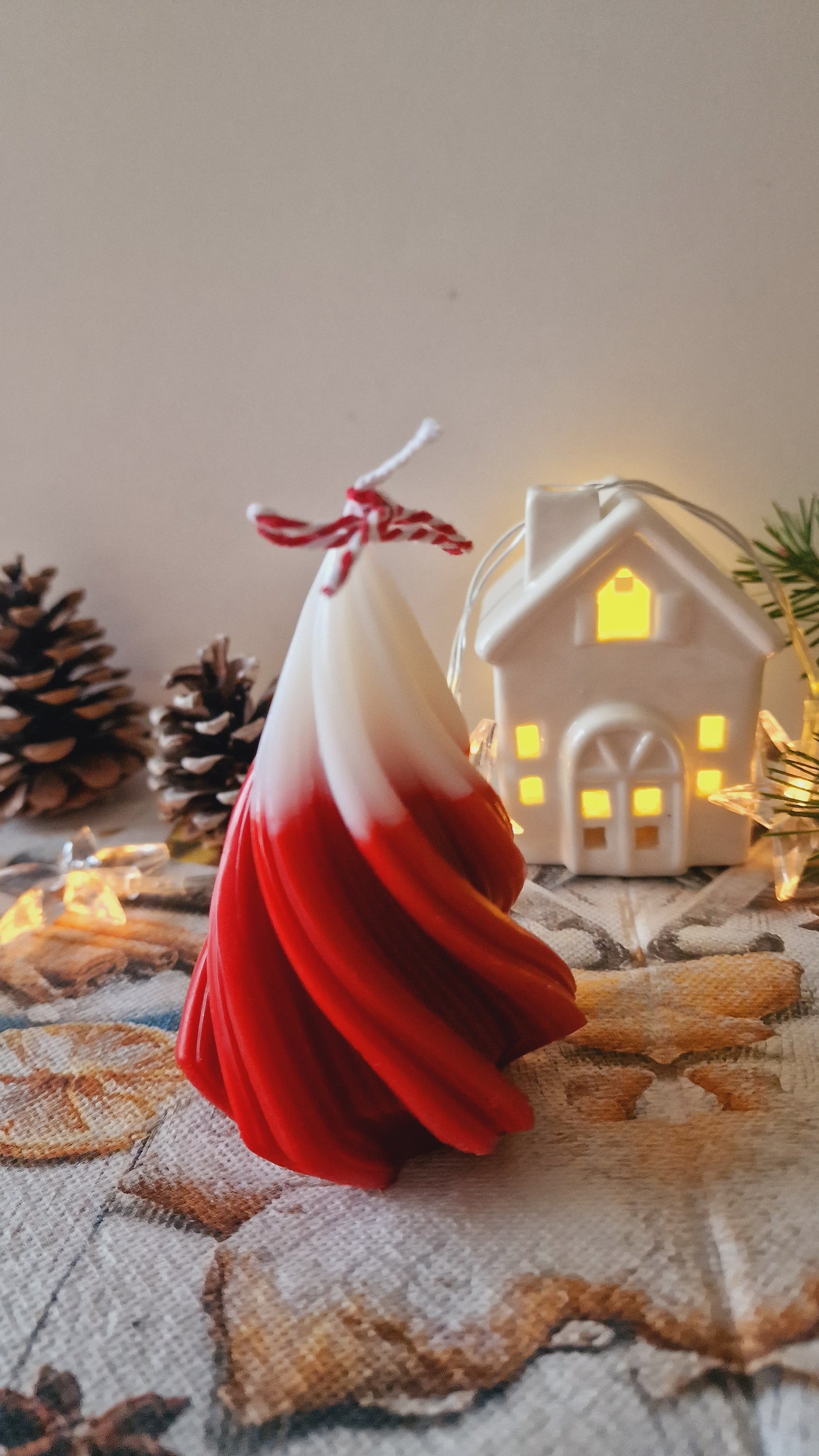 Bougie Sapin Tourbillon Classique