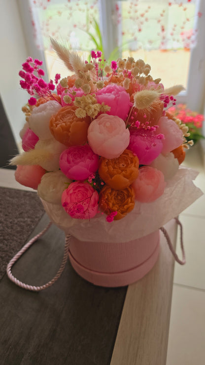 Bouquet de Bougies Roses
