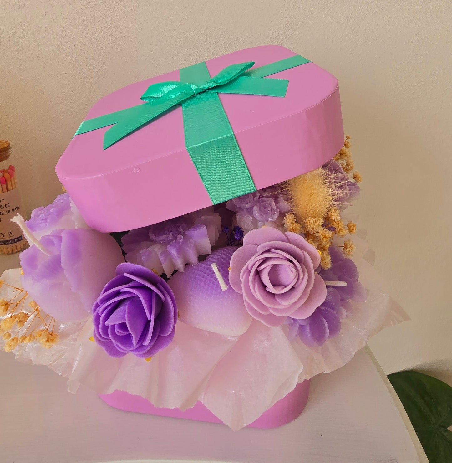 Bouquet de Bougies Ours Décoratif