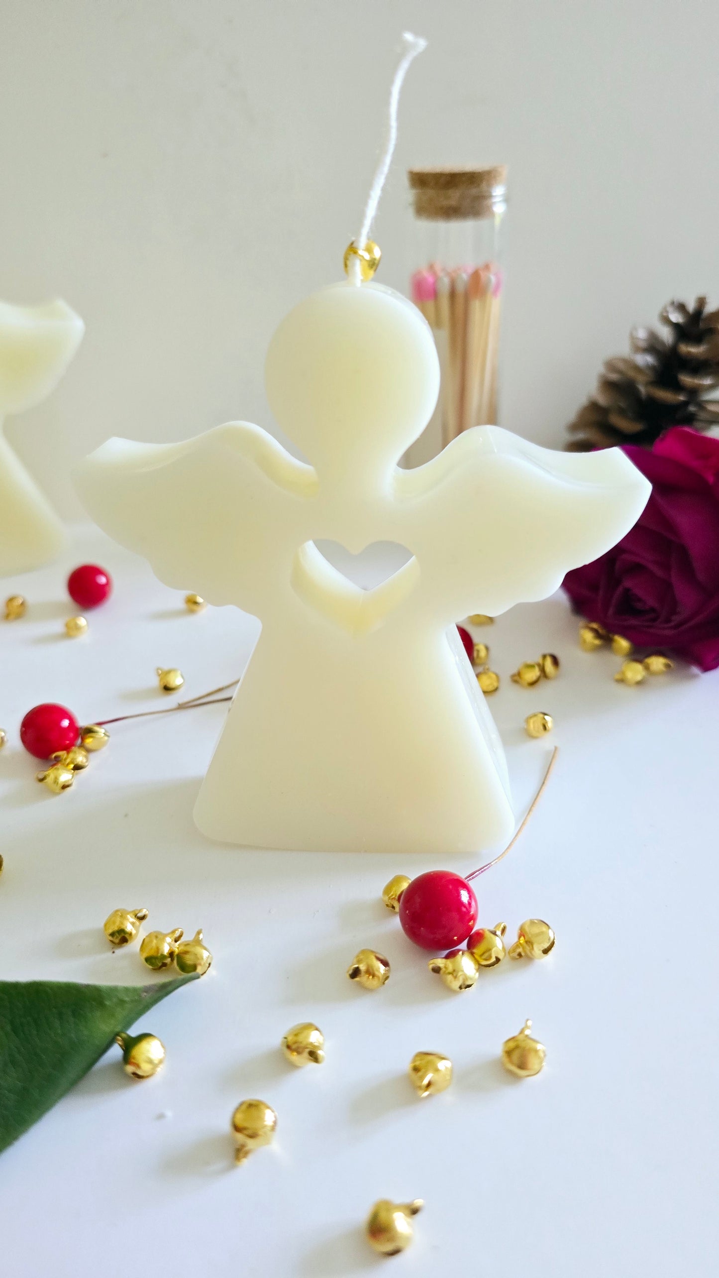 Bougie Ange de Noël