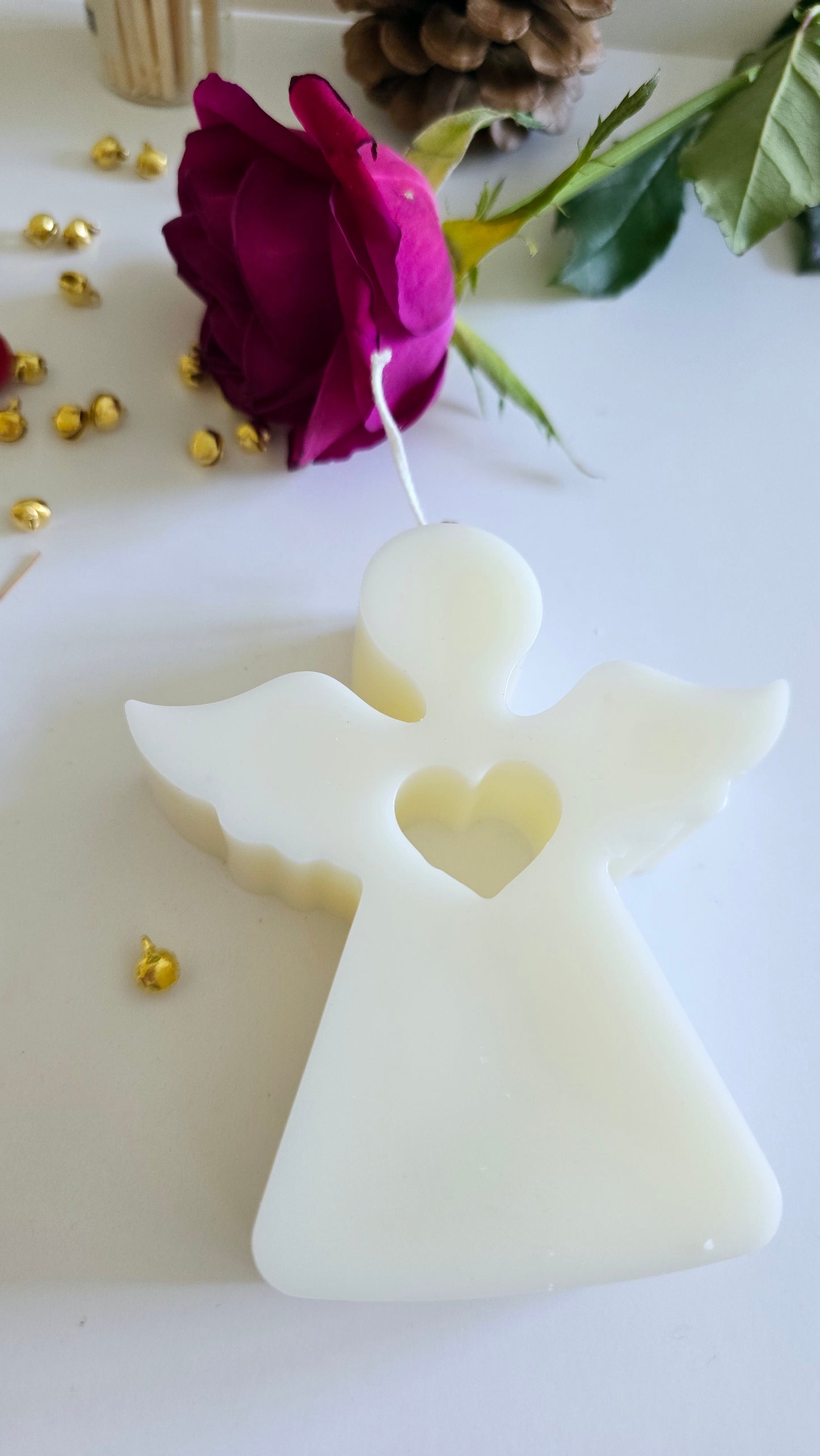 Bougie Ange de Noël