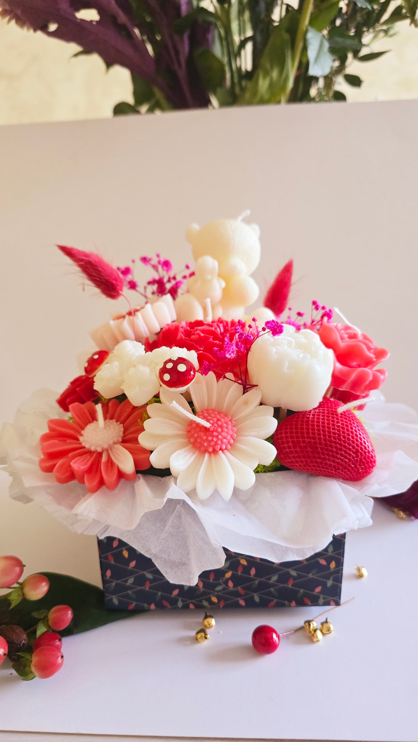 Bouquet de Bougies Floral