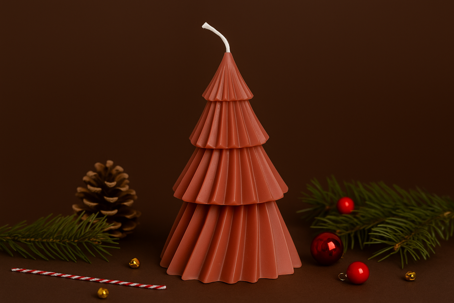 Bougie Sapin Tourbillon