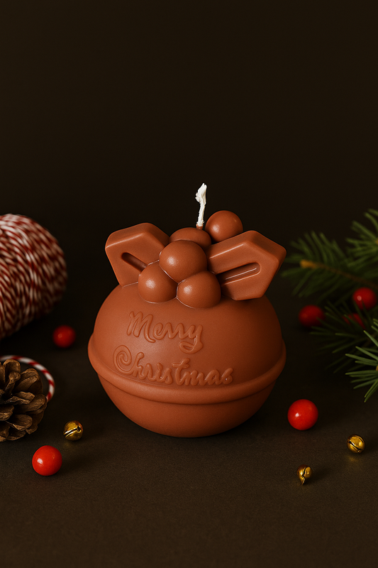 Bougie Boule de Noël