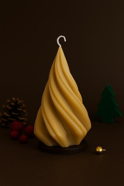 Bougie Sapin Tourbillon Classique