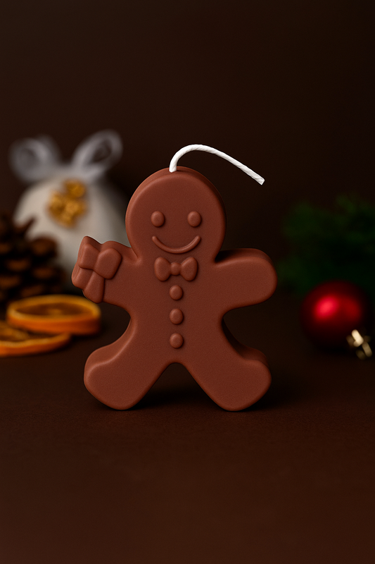 Bougie Bonhomme Pain d’Épice Classique