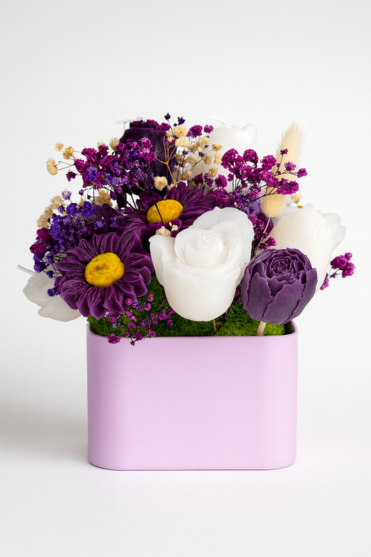 Bouquet de Bougies Floral Classique