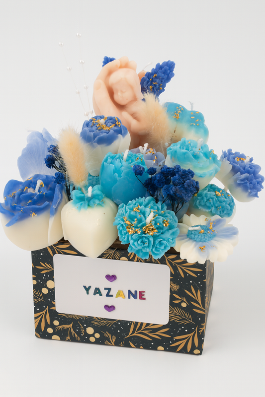 Bouquet de Bougies Tendresse & Fleurs